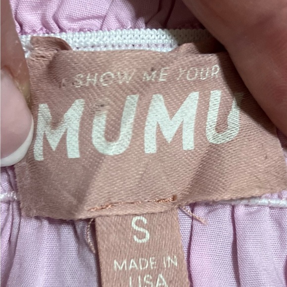 Show Me Your MuMu Annalynne Mini Dress in Petal Pink - Picture 4 of 5